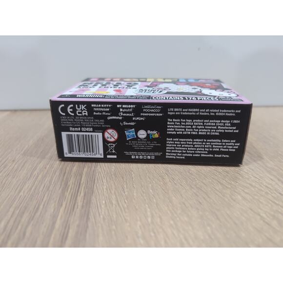 Brand New Hello Kitty And Friends Mini Size Lite Brite Lite•Brite 176 Pieces - Picture 6 of 7